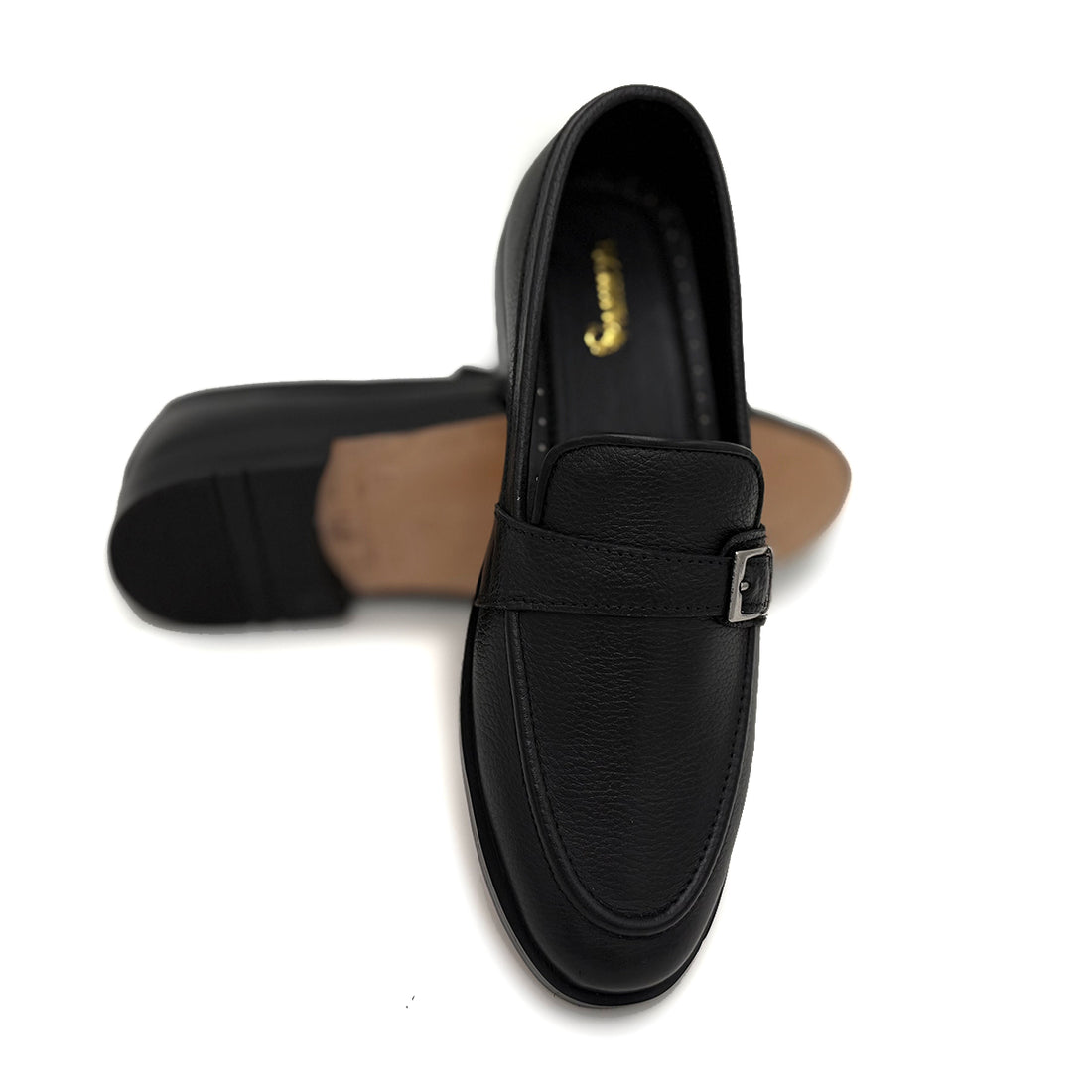 088 mild black single buckle