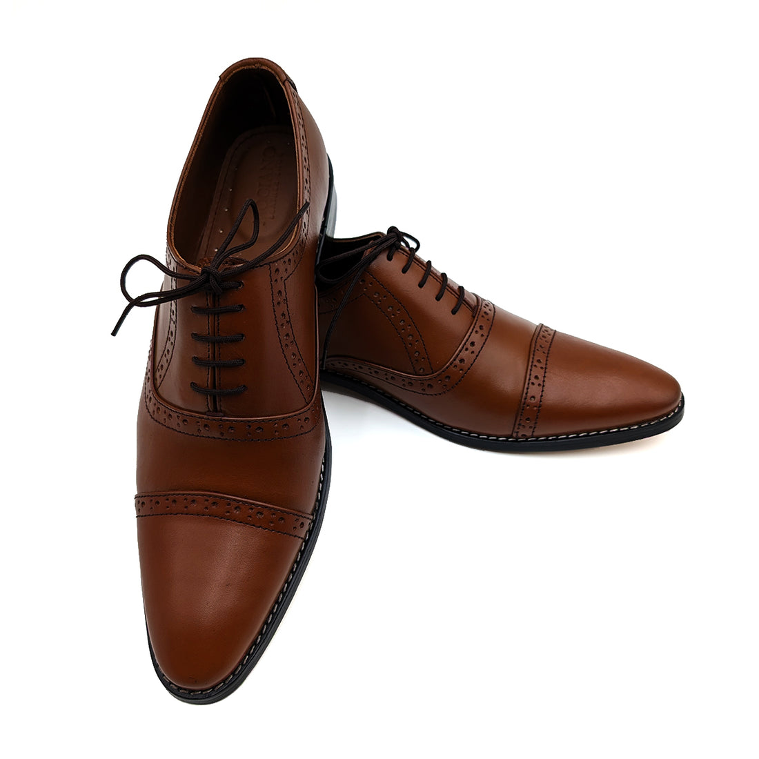 1005 Tan Leather Shoes