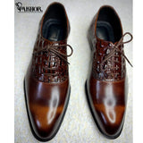 Pakistani Handmade Lumus 3 Leather Formal Shoes