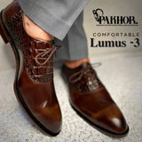 Pakistani Handmade Lumus 3 Leather Formal Shoes